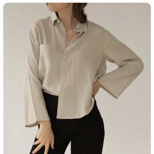 Zii Ropa Linen Florence Top - M